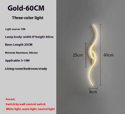 Minimalist Luxury LED Wall Light